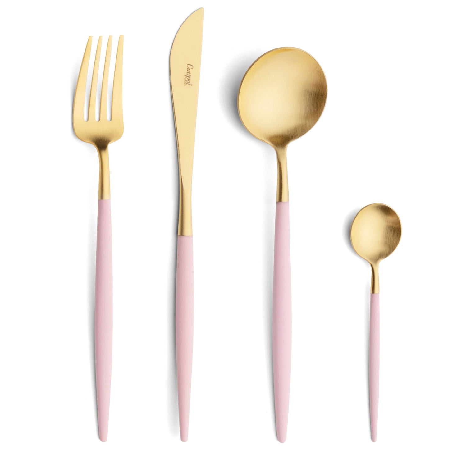 Goa - Roze/Goud - Bestekset 24-delig // Cutipol table things