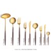 Cutipol-Goa-Brown-Gold-75-delig bestekset Table Things