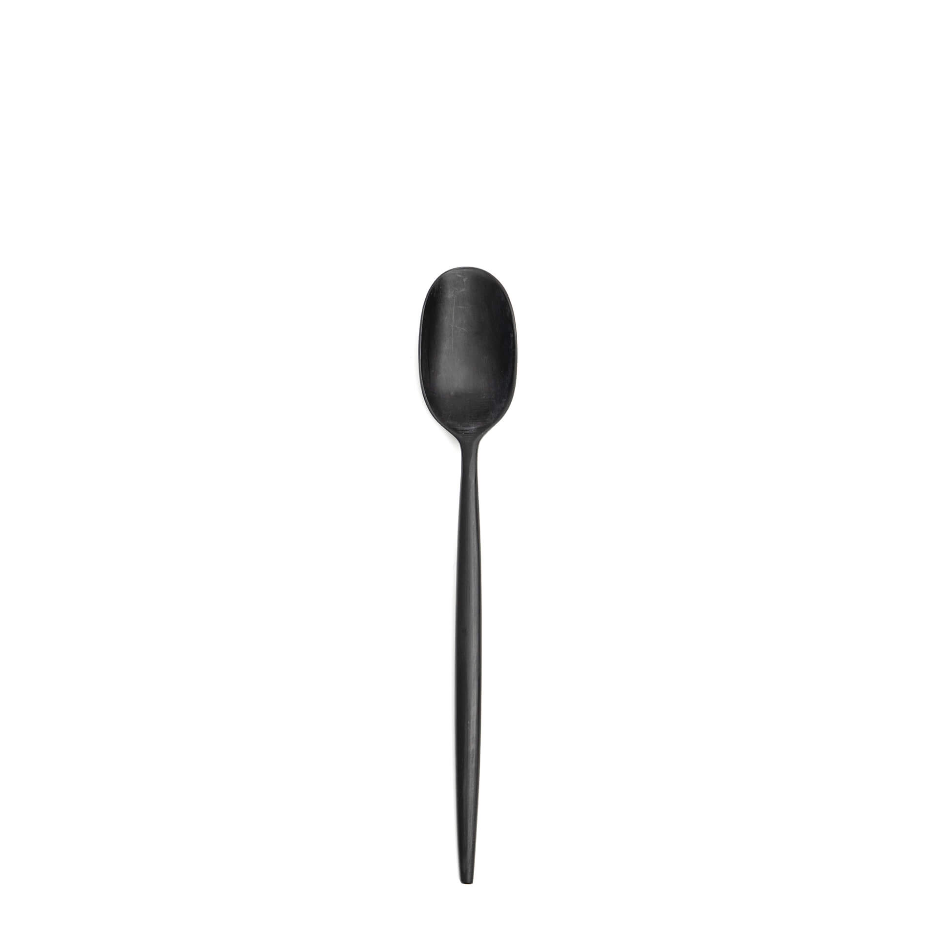 Goa Specials - Matte Black Horn - Sorbetlepel // Cutipol